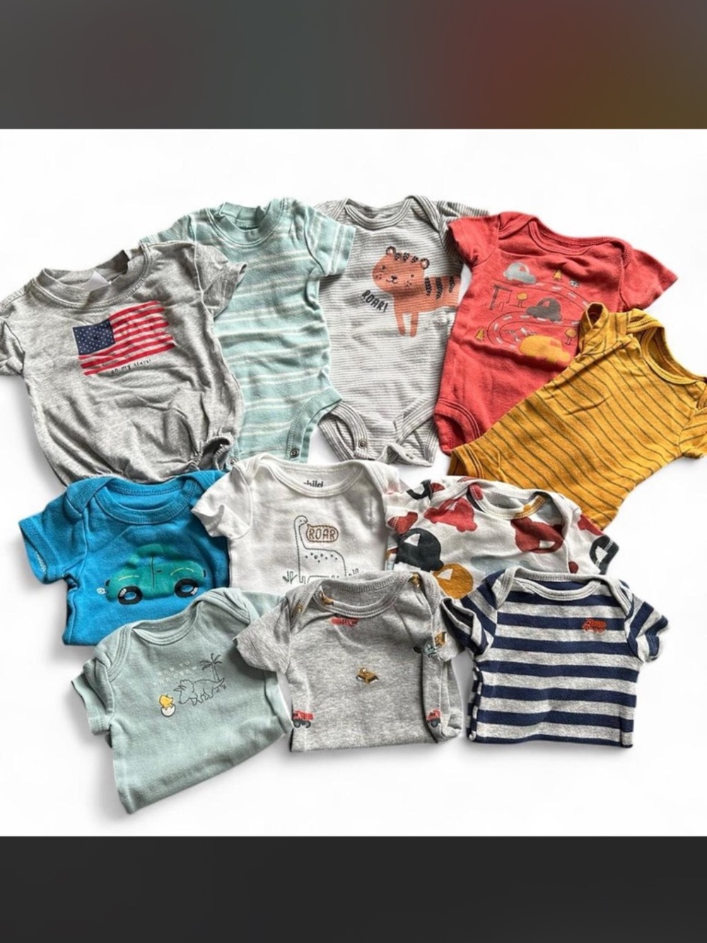 Mixed Baby Onesie Set - Multi Color